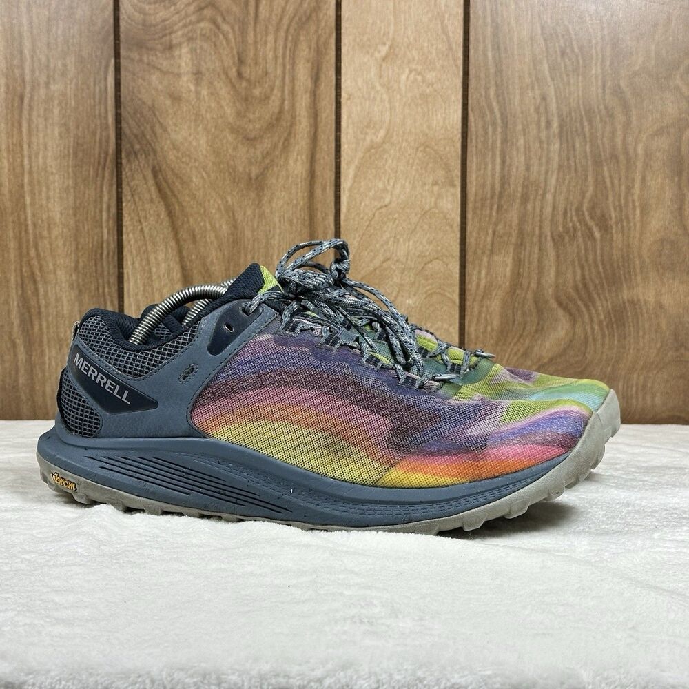 Merrell Nova 3 Rainbow Men’s 11.5 Trail Running Hiking Shoes J067571 Vibram